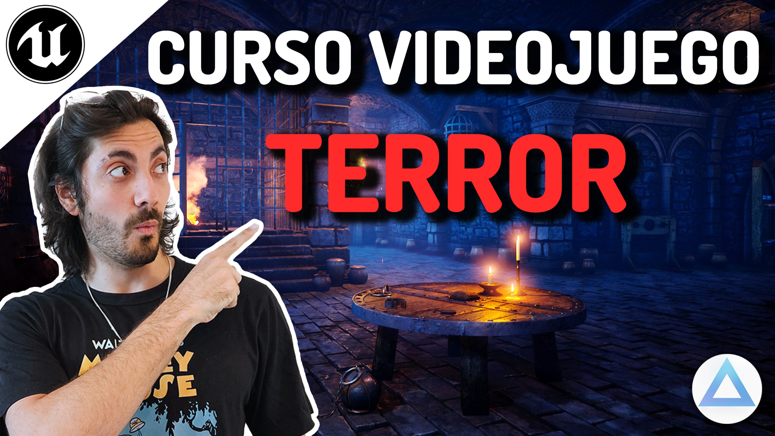 Crear Videojuego de terror en Unreal 5: Curso completo paso a paso